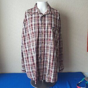 Blaser Outfitters Men 's 3X Georg poplin Shirt